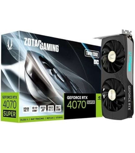Amazon.com: Zotac GEFORCE RTX 4070 Super Twin Edge 12GB